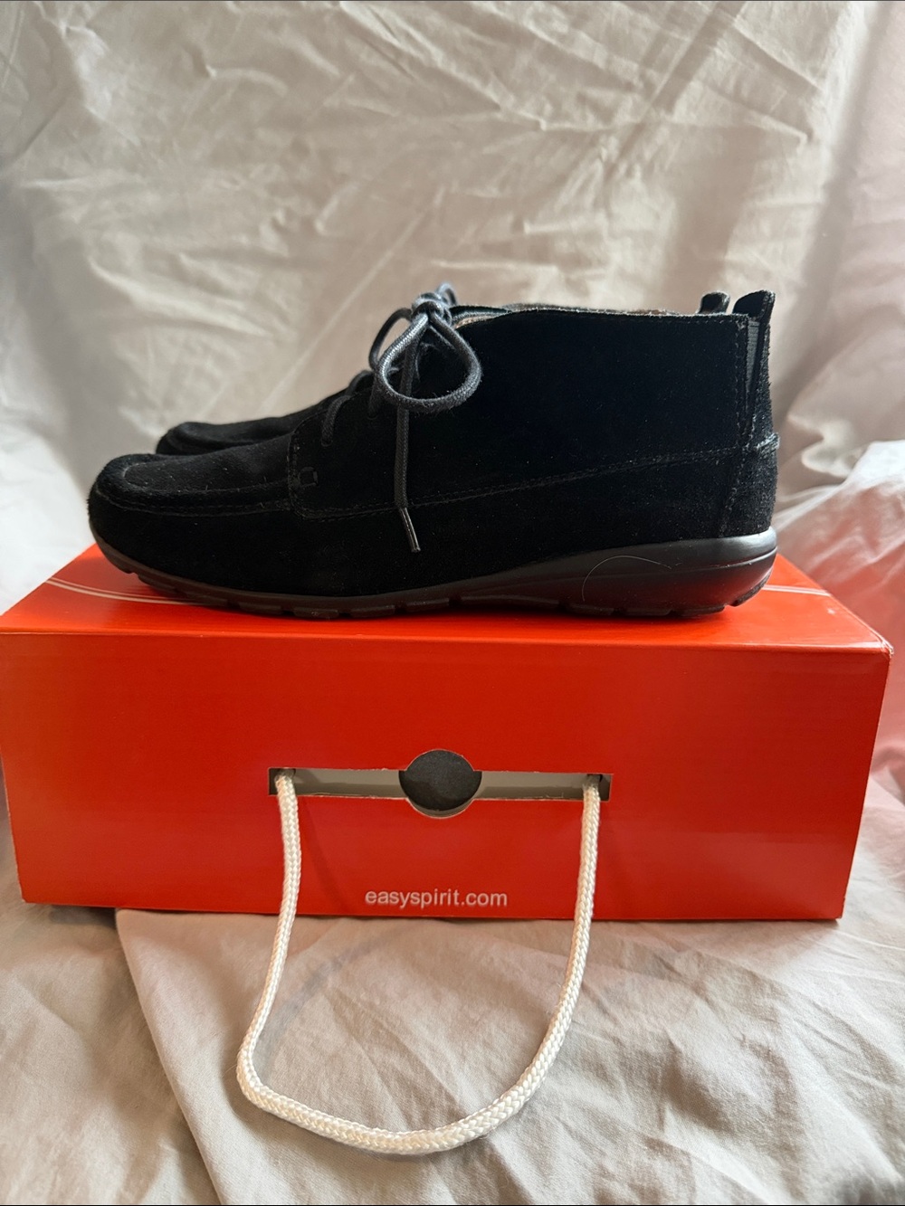 Easy Spirit Black Suede Women’s Adagio Boot - Size 7.5 M